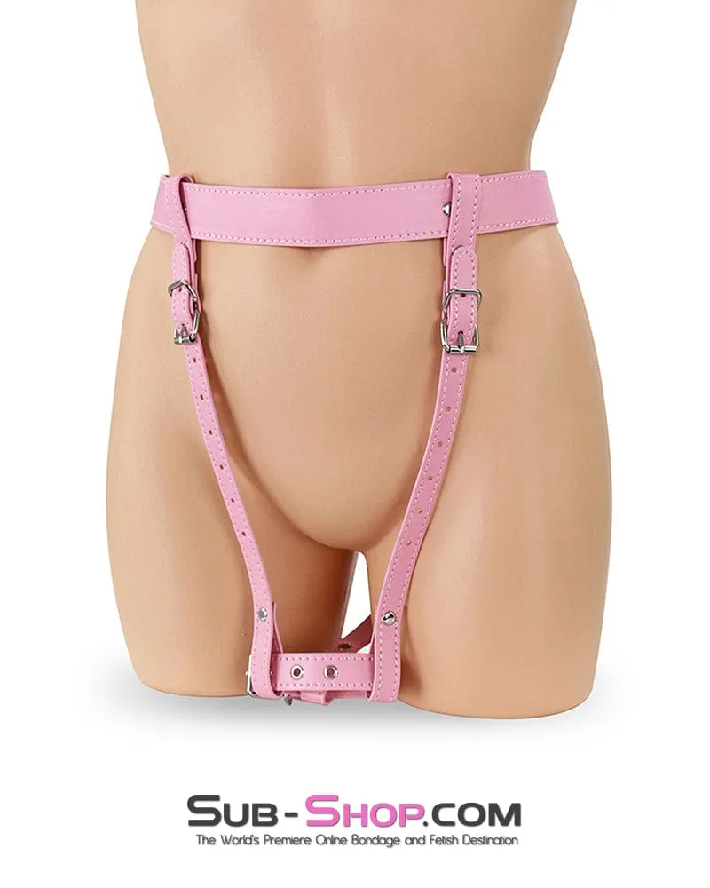 0375DL      Princess Pink Forced Fantasy Orgasms Belt