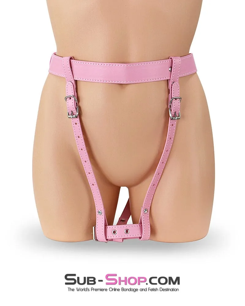 0375DL      Princess Pink Forced Fantasy Orgasms Belt