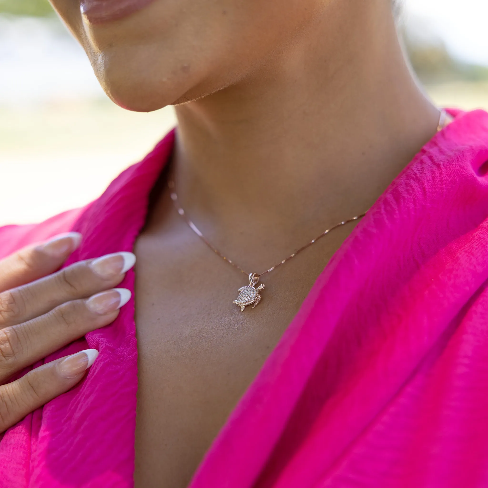 0.8mm Venetian Box Chain in Rose Gold
