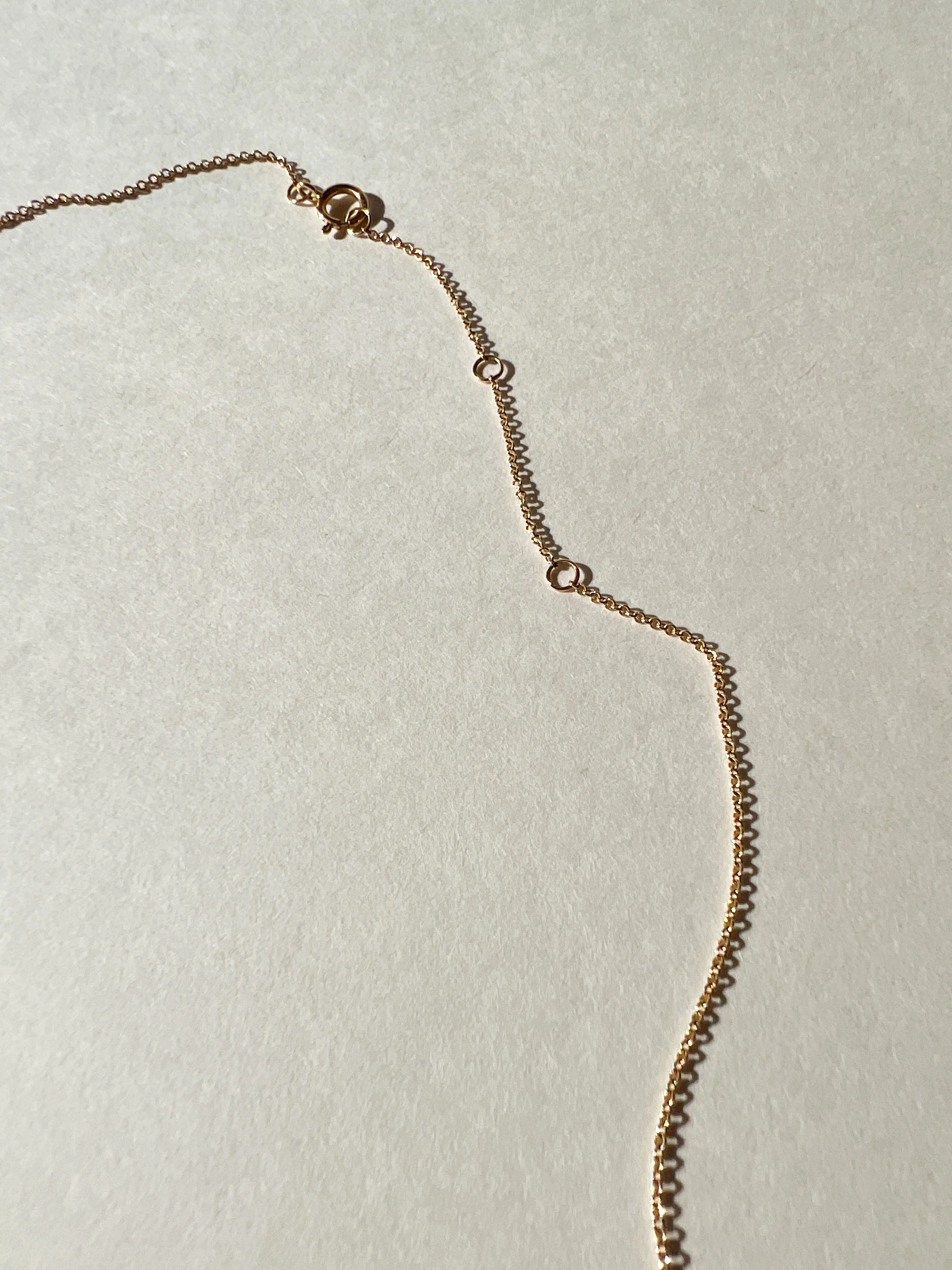 14k Fine Remy Diamond Solitaire Necklace
