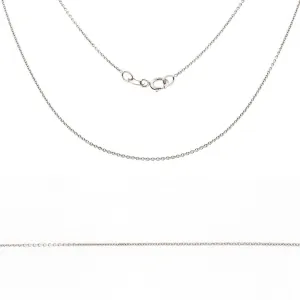 14K White Gold Link Chain 1.23Gr
