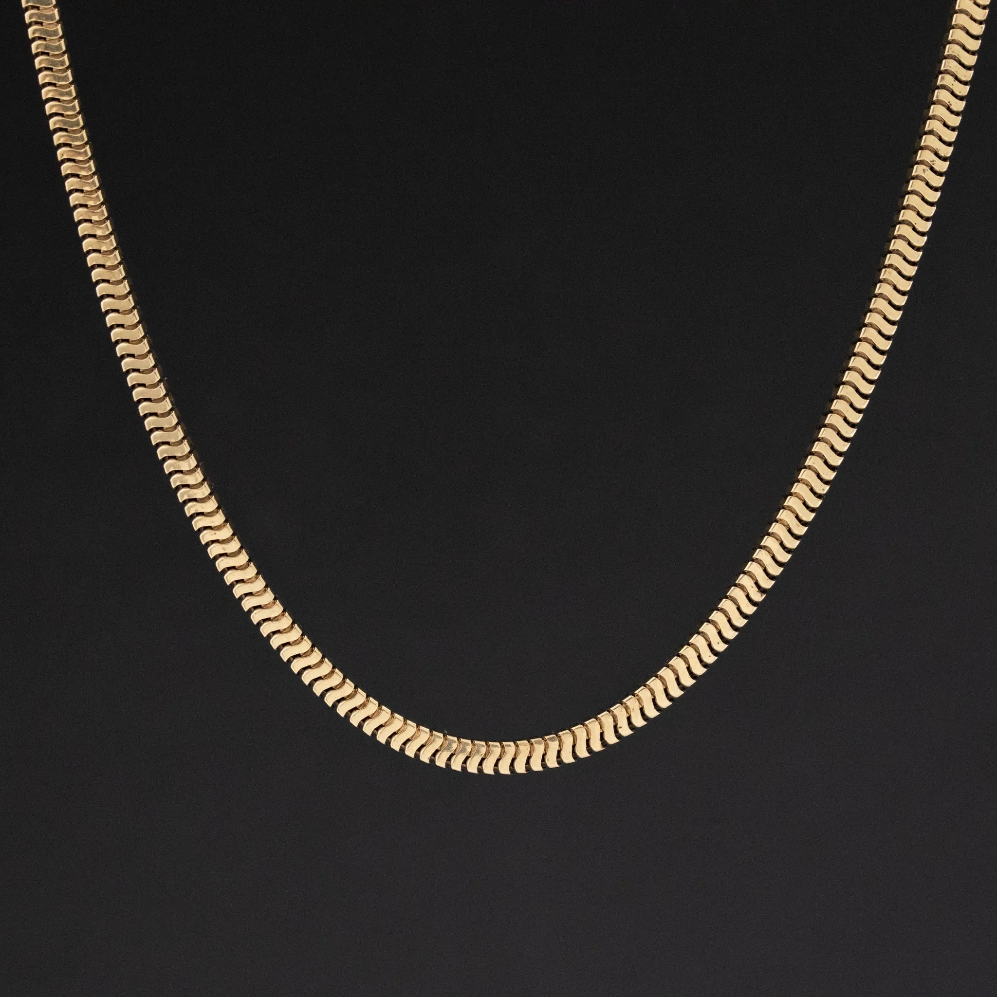 14kt Yellow Gold Snake Chain, 16"