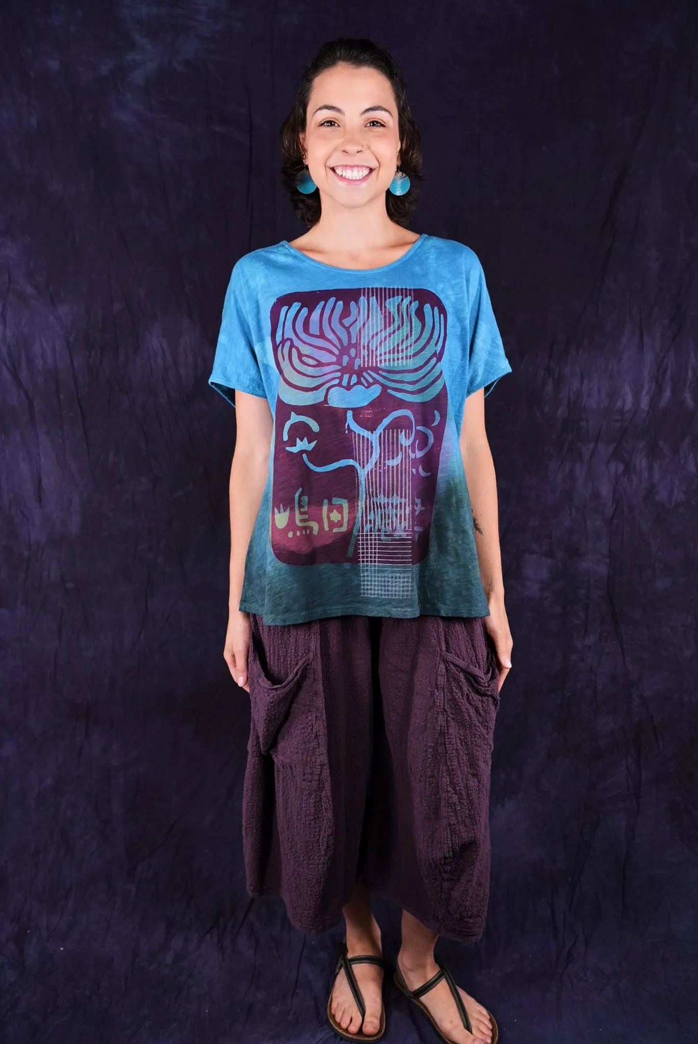 1598-2HD Seed Packet Tee Pool-P