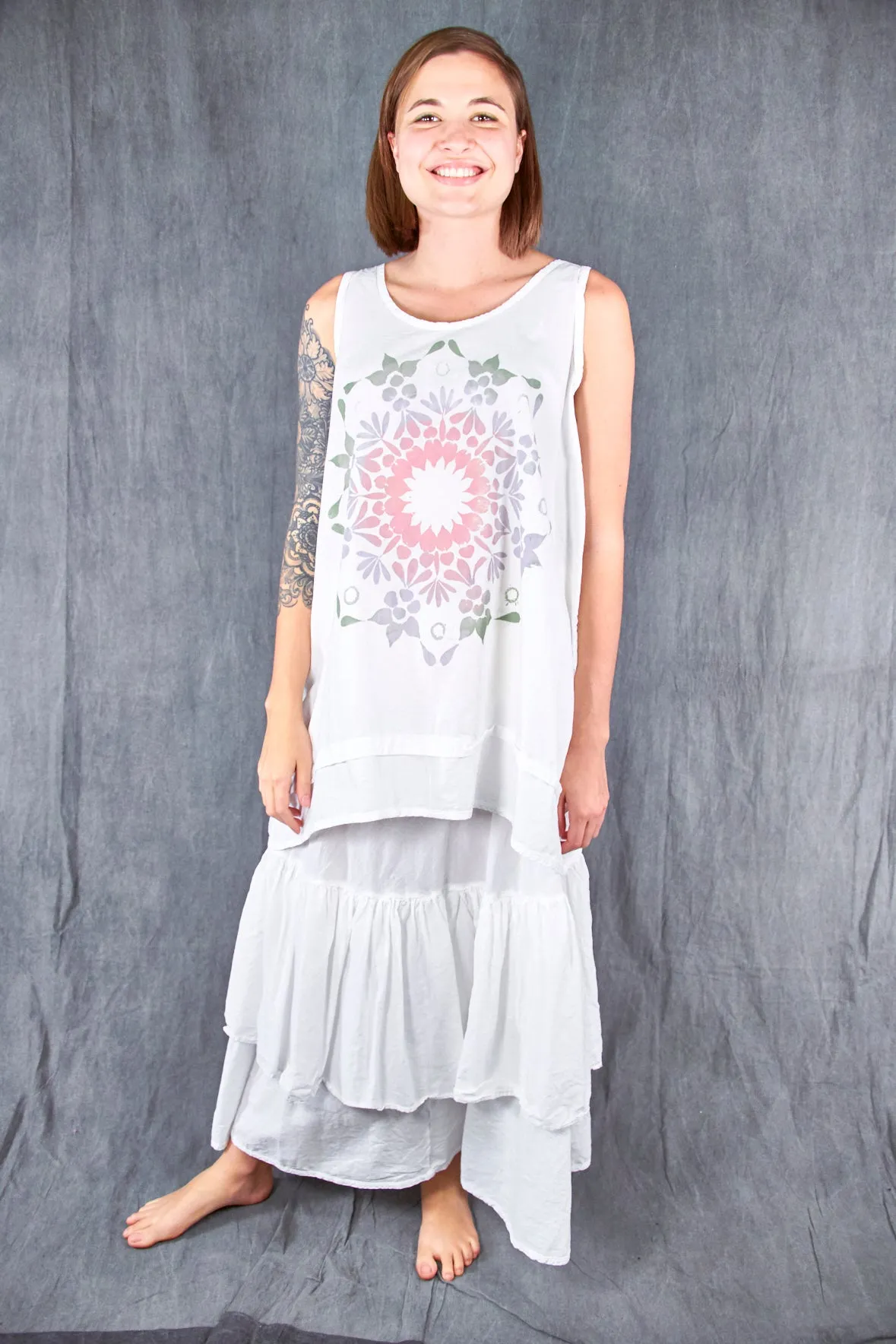 1599 Garden Tiered Tank-White-P