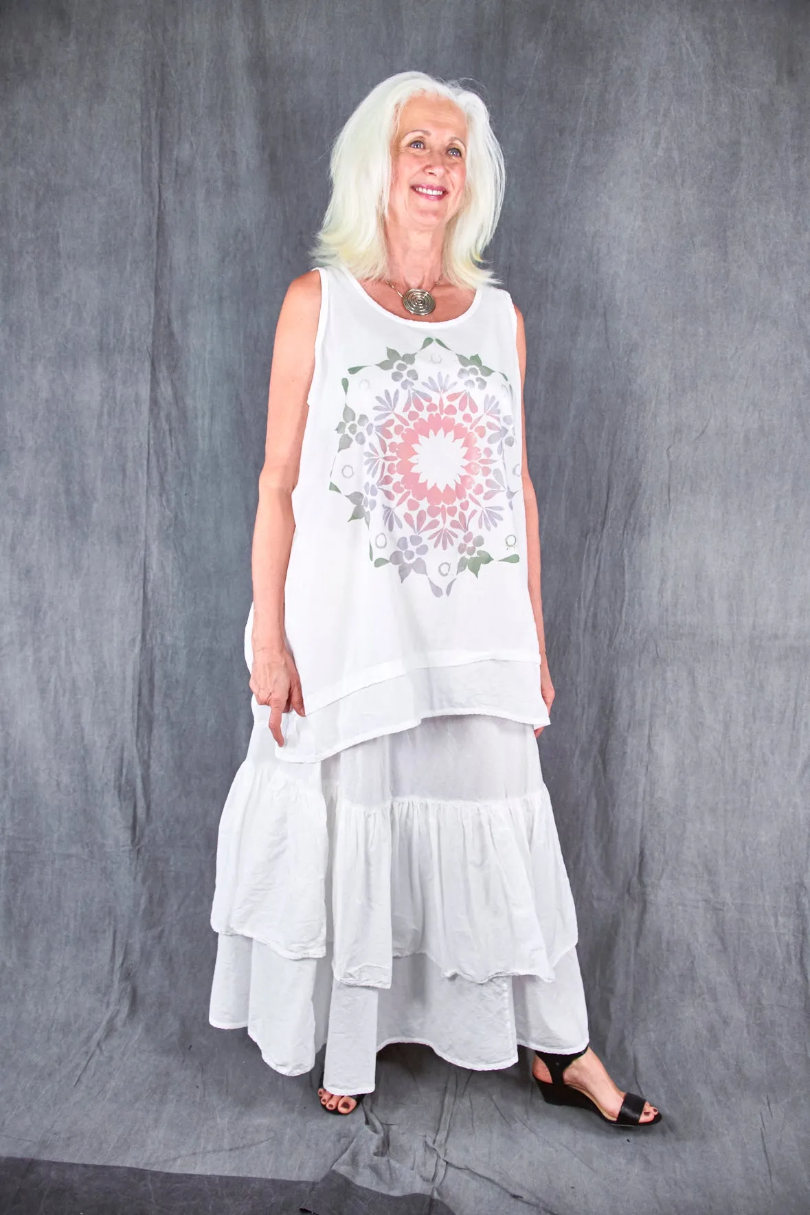 1599 Garden Tiered Tank-White-P