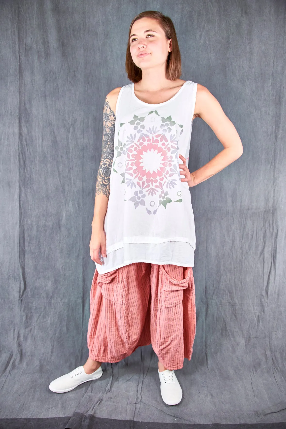 1599 Garden Tiered Tank-White-P