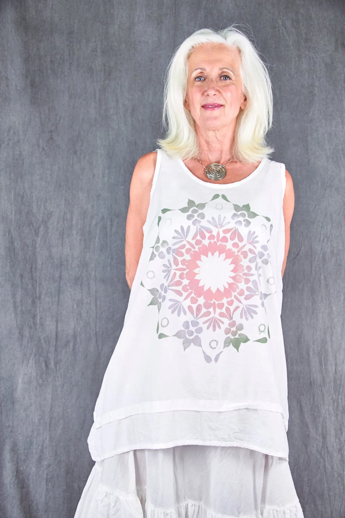 1599 Garden Tiered Tank-White-P