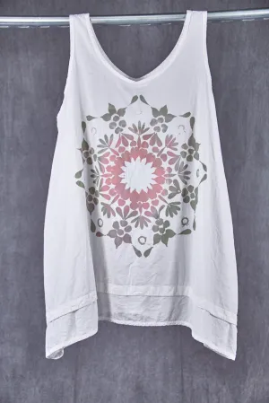 1599 Garden Tiered Tank-White-P