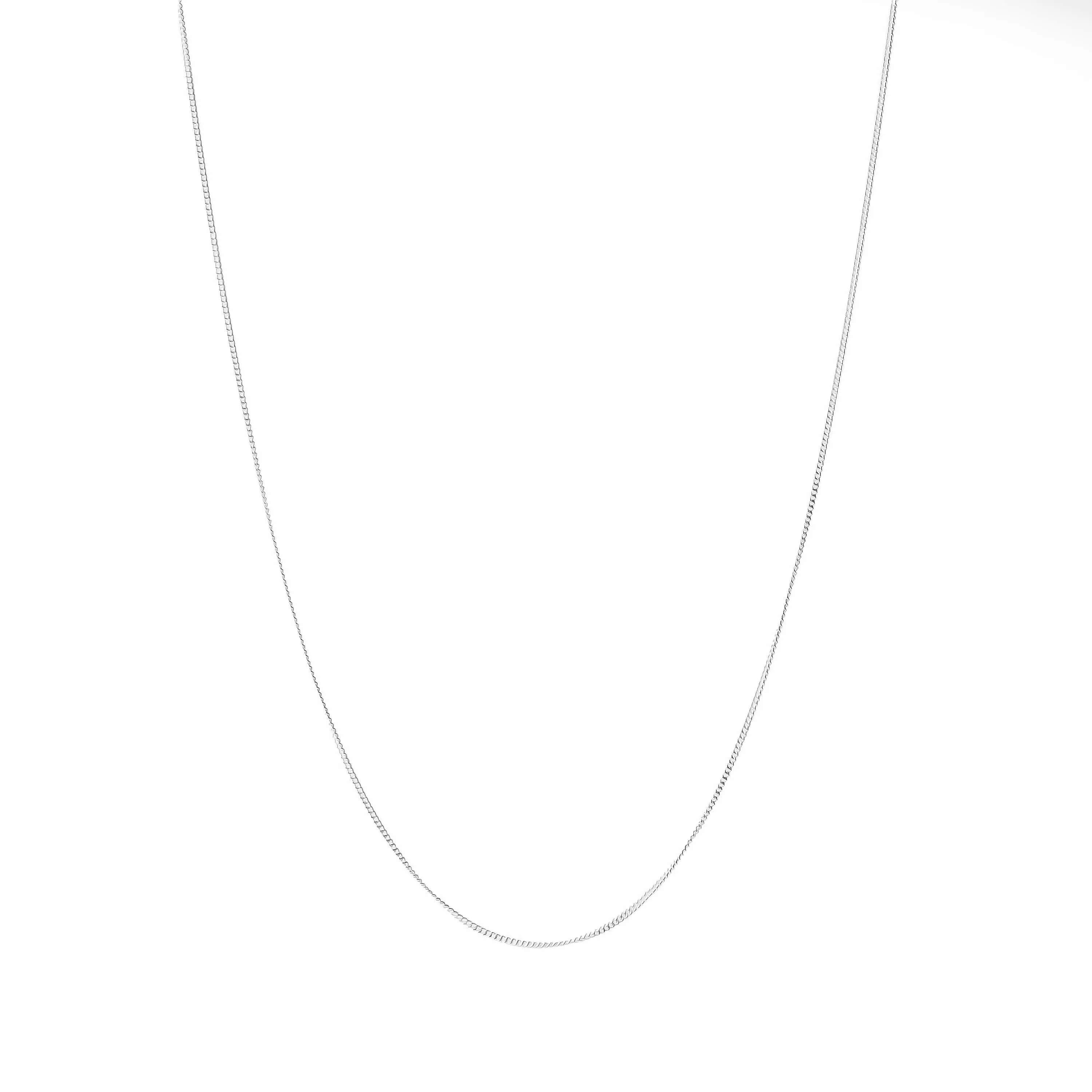 1.5mm Curb Necklace
