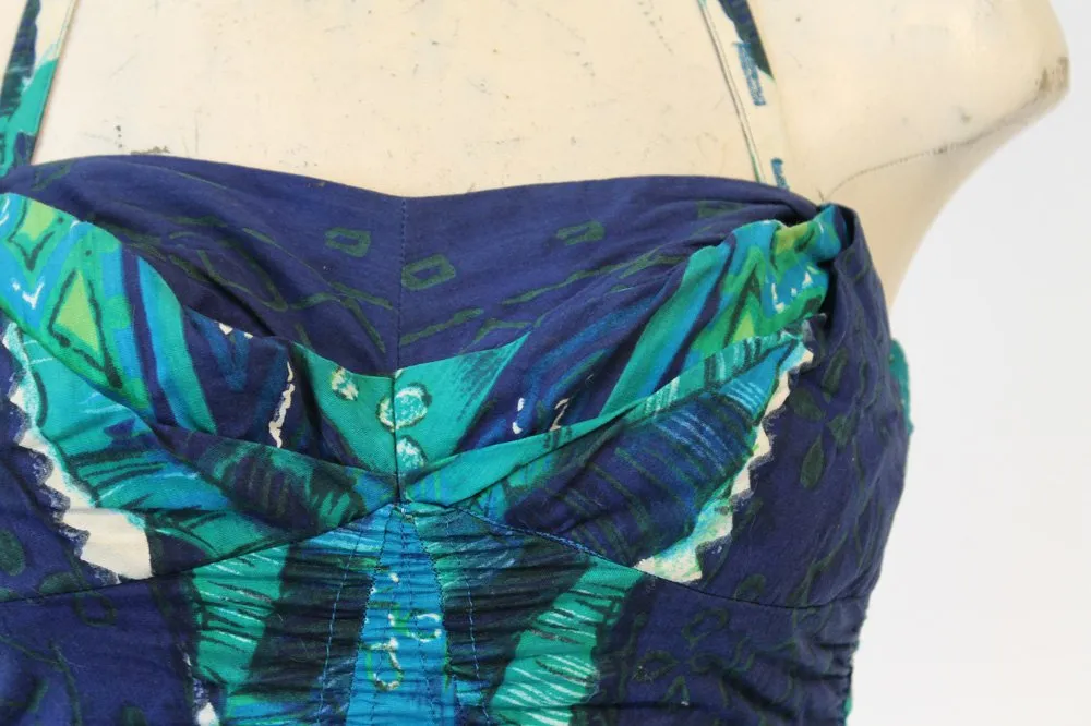1950s Miss Hawaii BATIK halter swimsuit xs | new spring summer