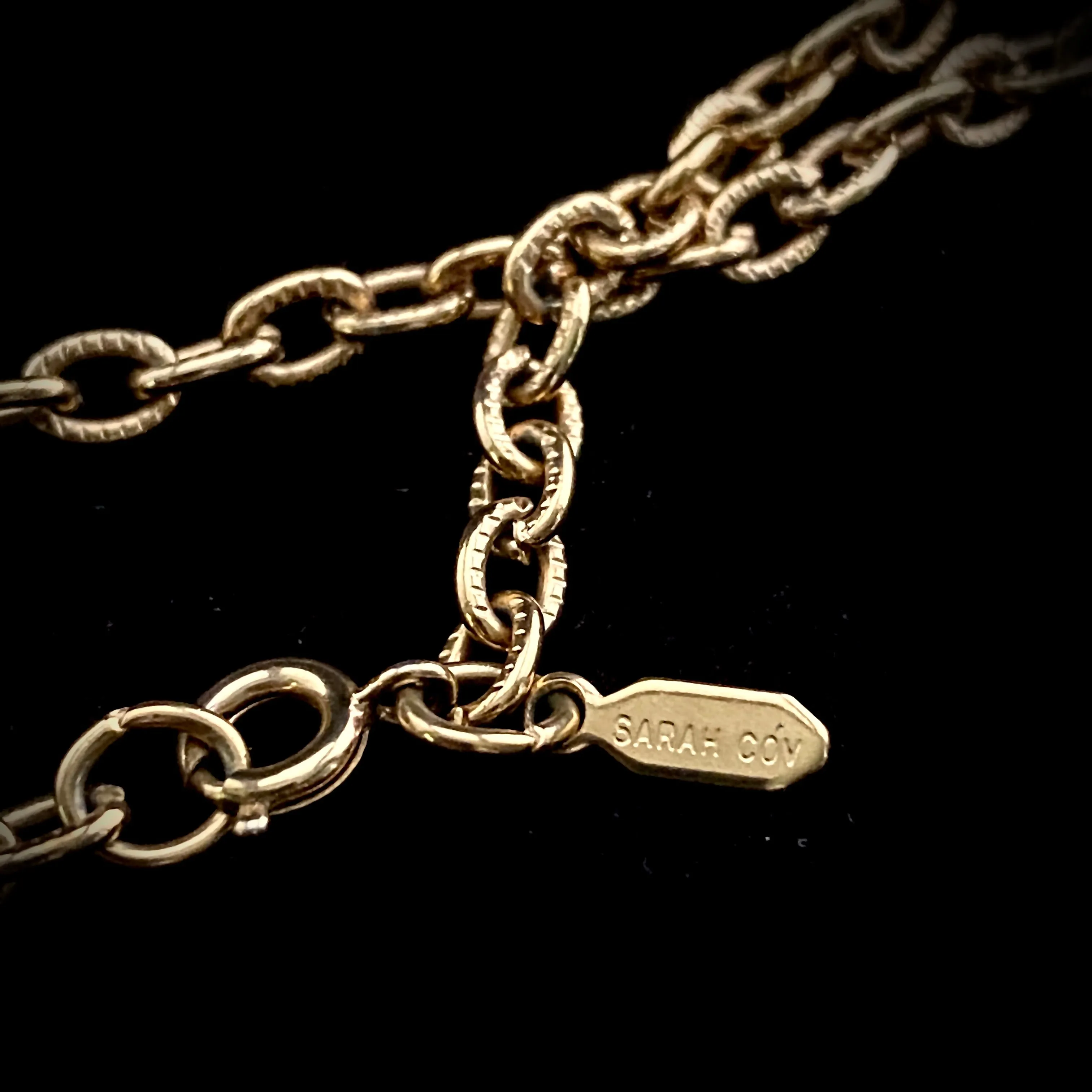1977 Sarah Coventry Flutterbyes Necklace