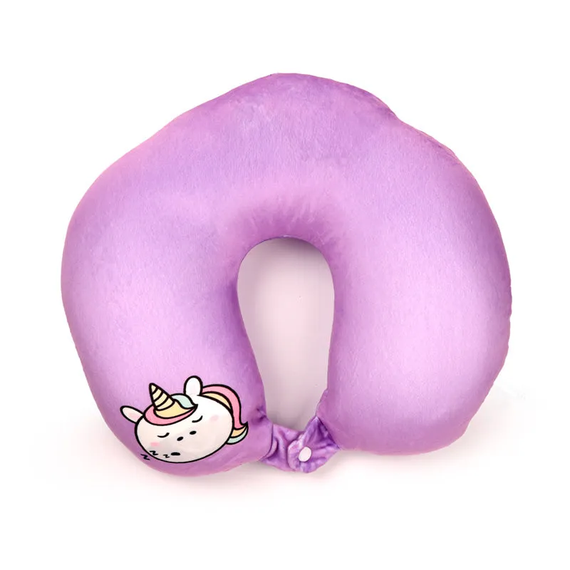 2-in-1 Swapseazzz Travel Pillow and Plush Toy - Astra the Unicorn Adoracorns
