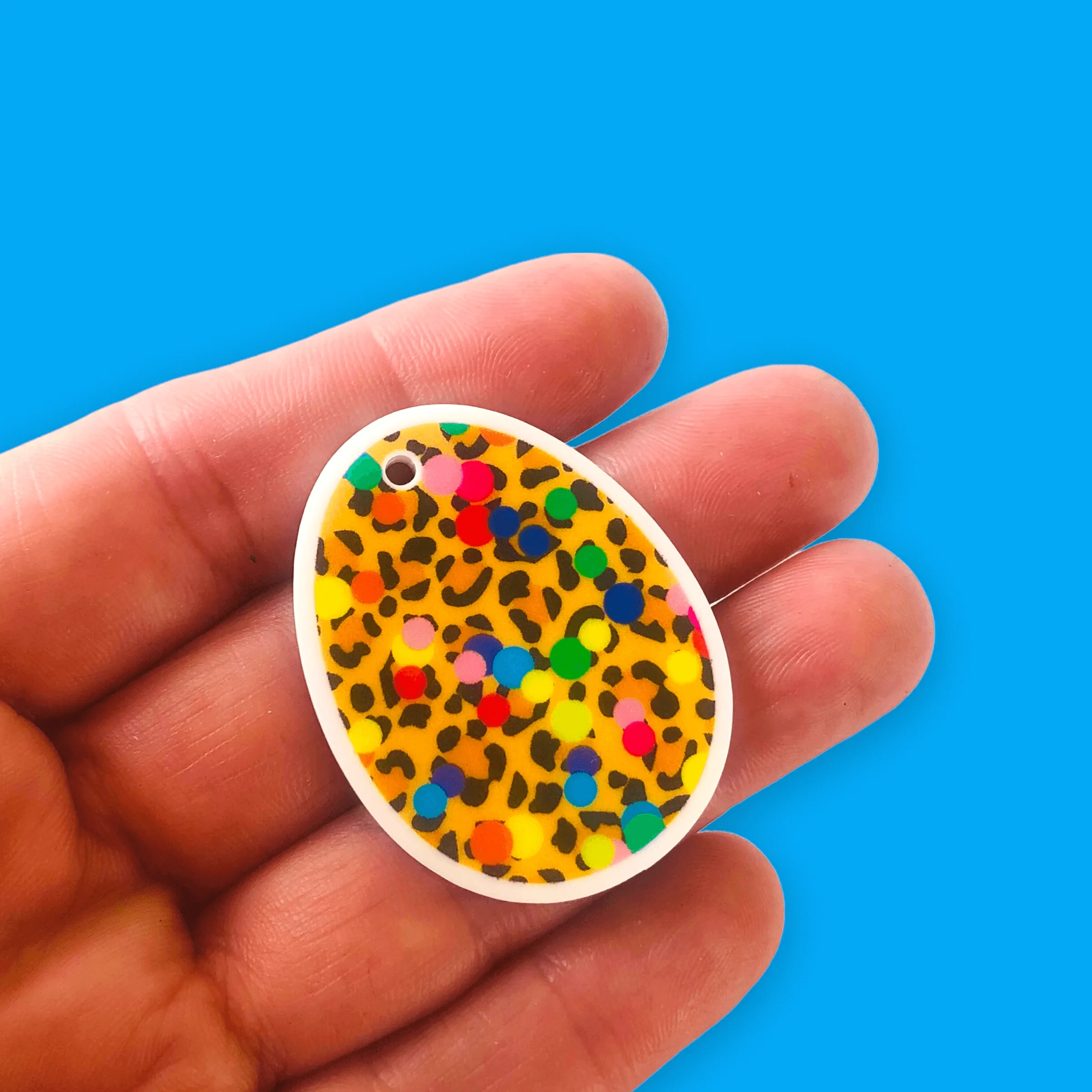 40mm Party Eggo’s - Polka Wilde - Two Pairs