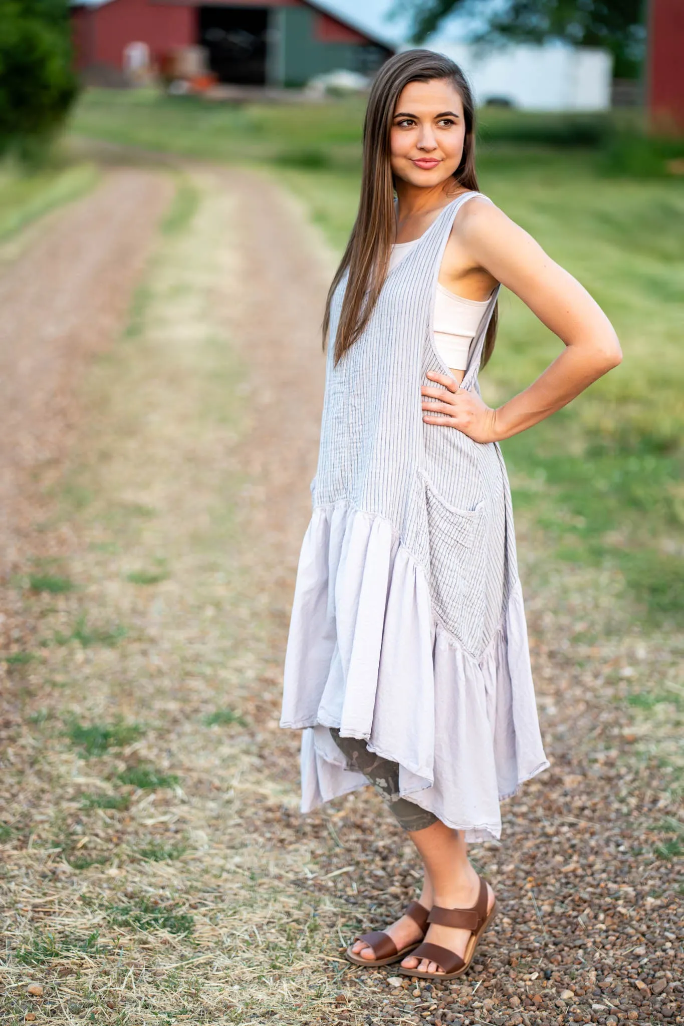 6199 Summer Frock Rice Paper