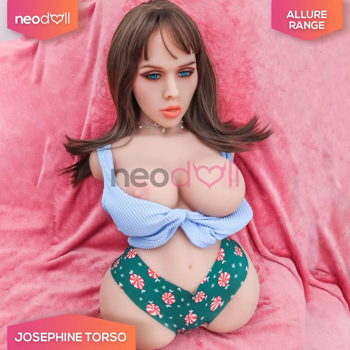 6YE Dolls - Giselle Head With Sex Doll Torso - Tan
