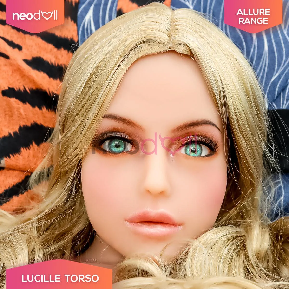 6YE Dolls - Lucille Head With Sex Doll Torso - Tan