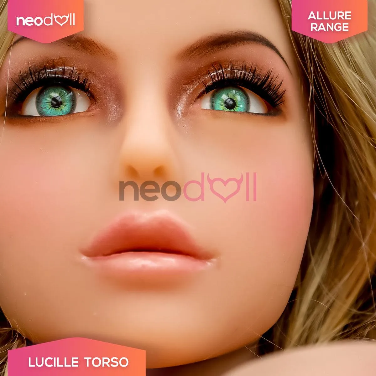 6YE Dolls - Lucille Head With Sex Doll Torso - Tan