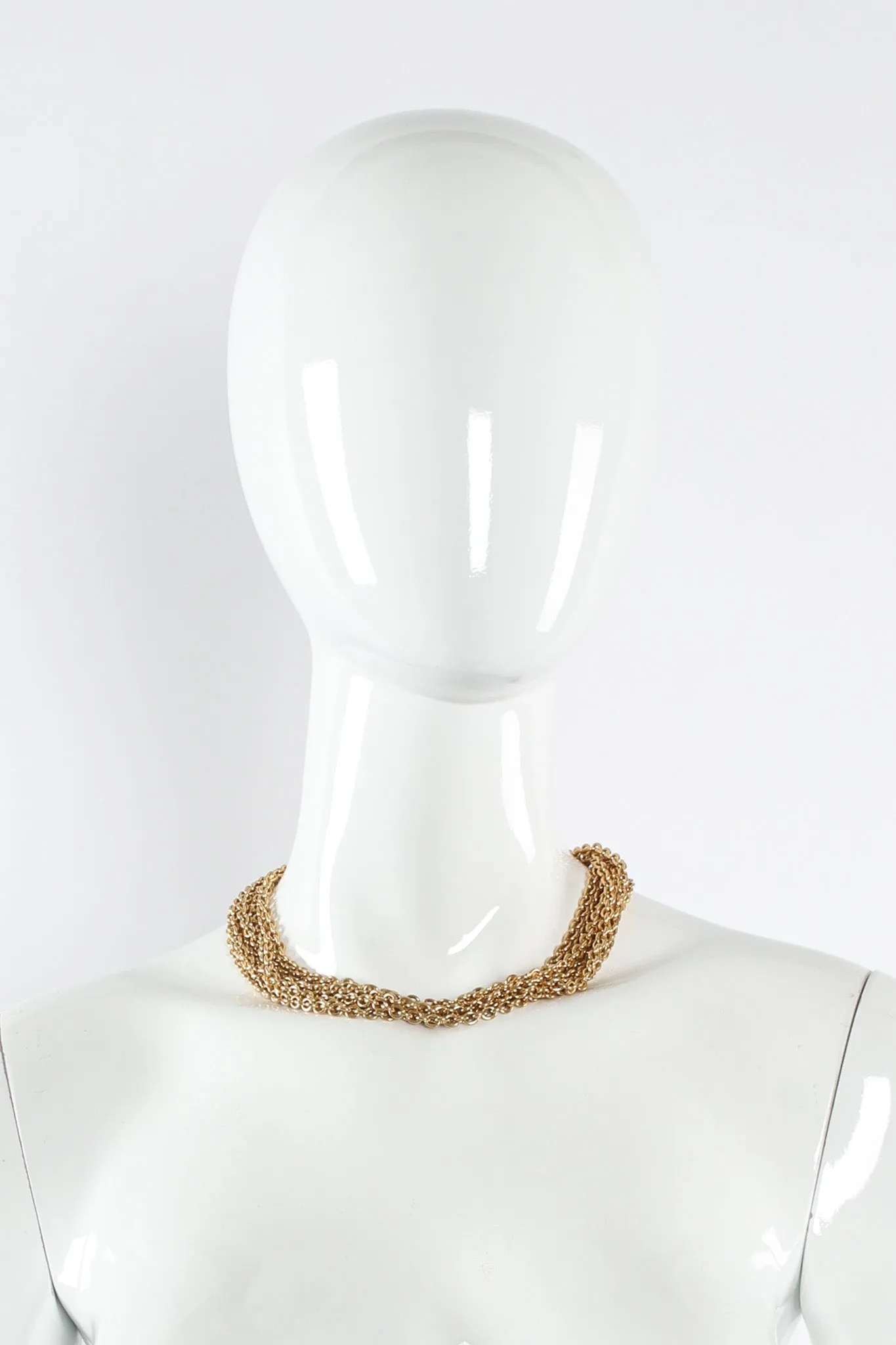 7 Strand Link Necklace