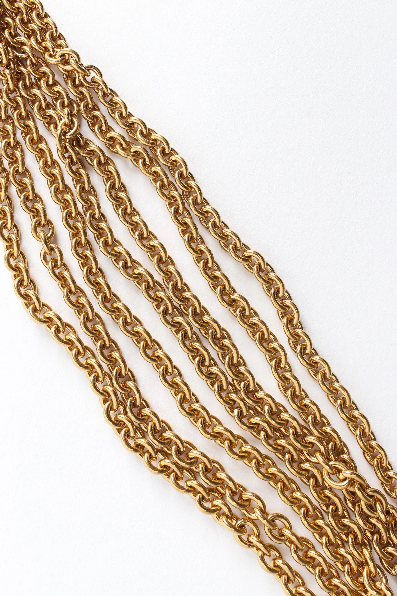 7 Strand Link Necklace