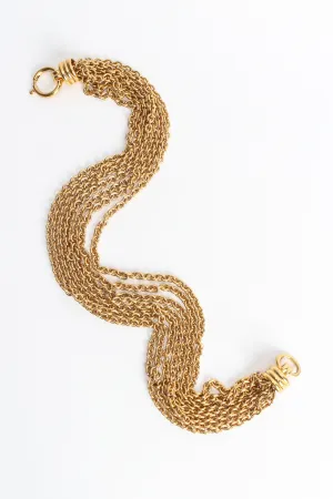 7 Strand Link Necklace