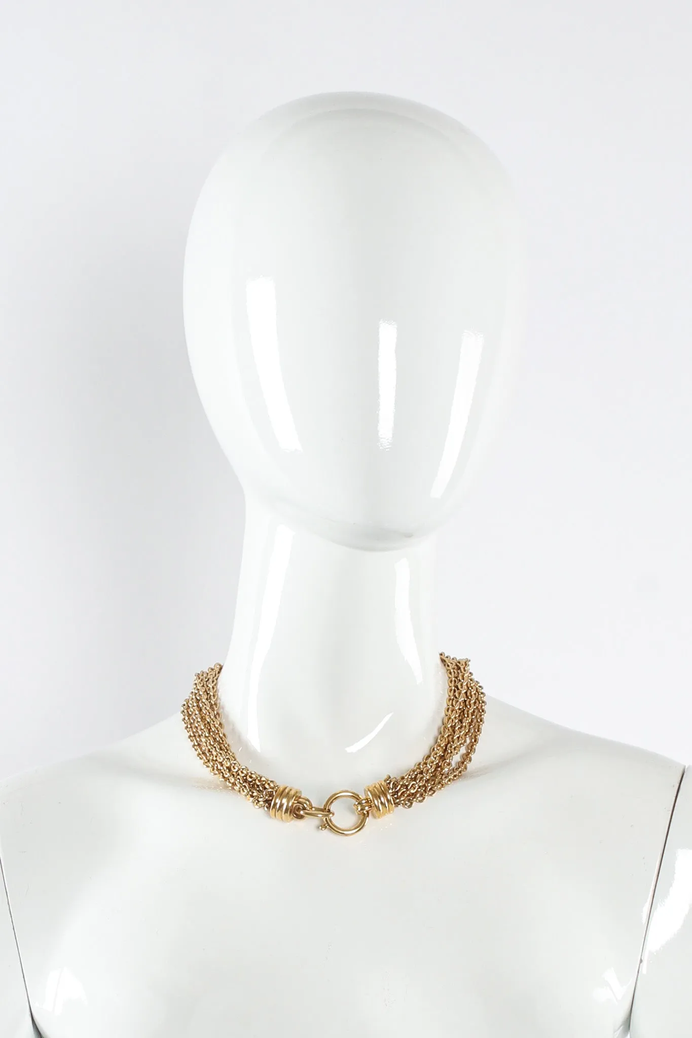 7 Strand Link Necklace