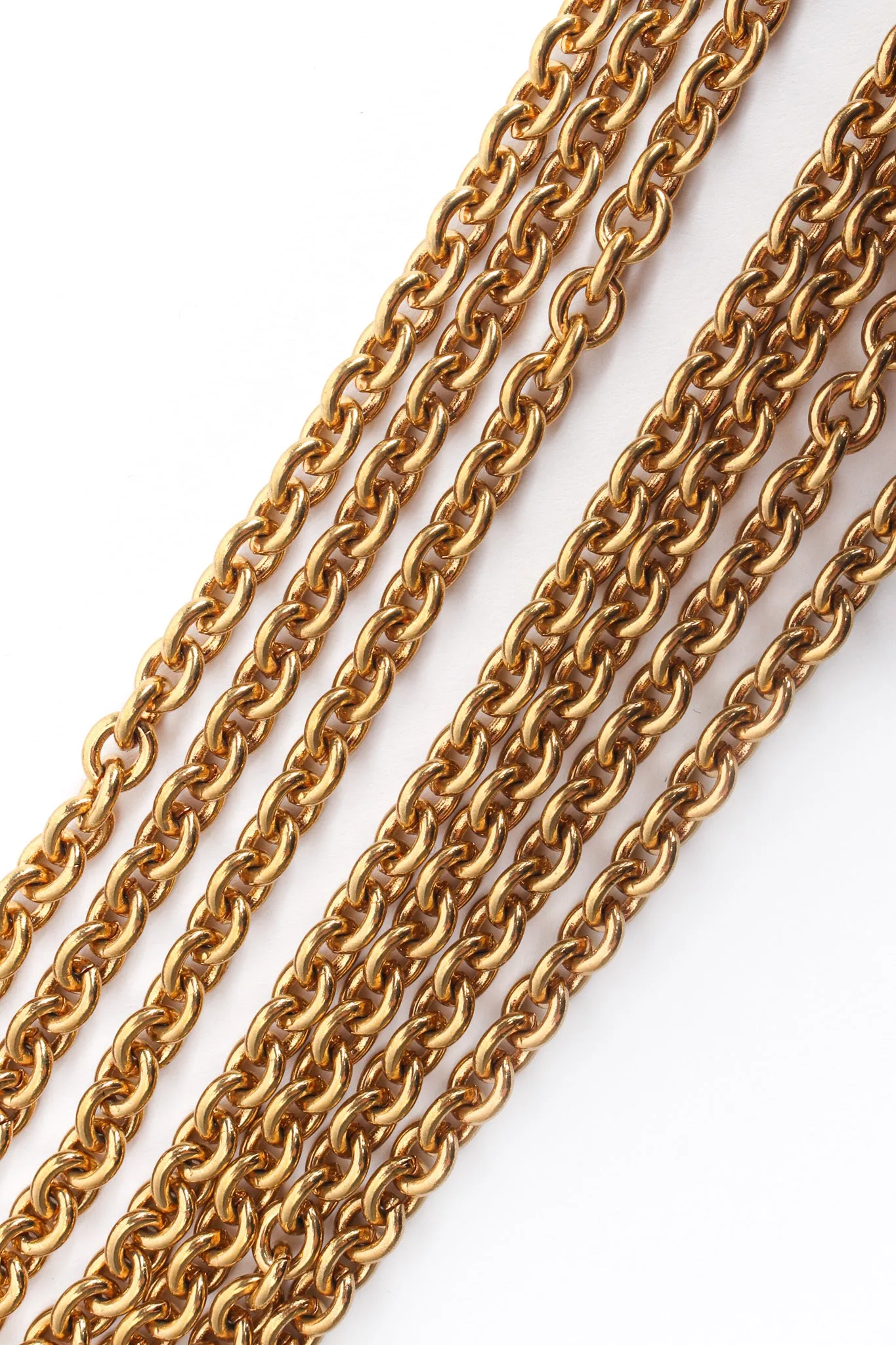 7 Strand Link Necklace
