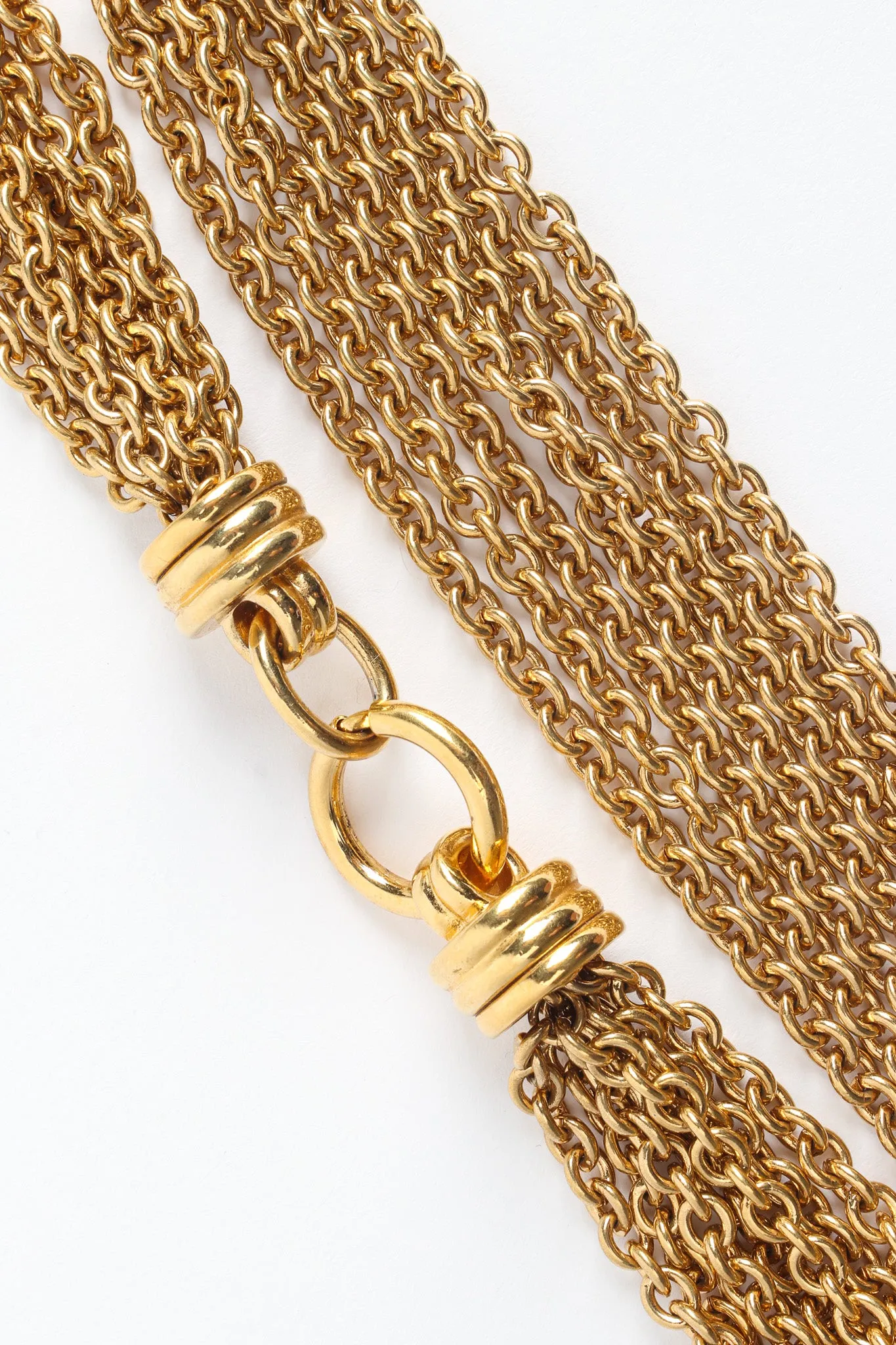 7 Strand Link Necklace