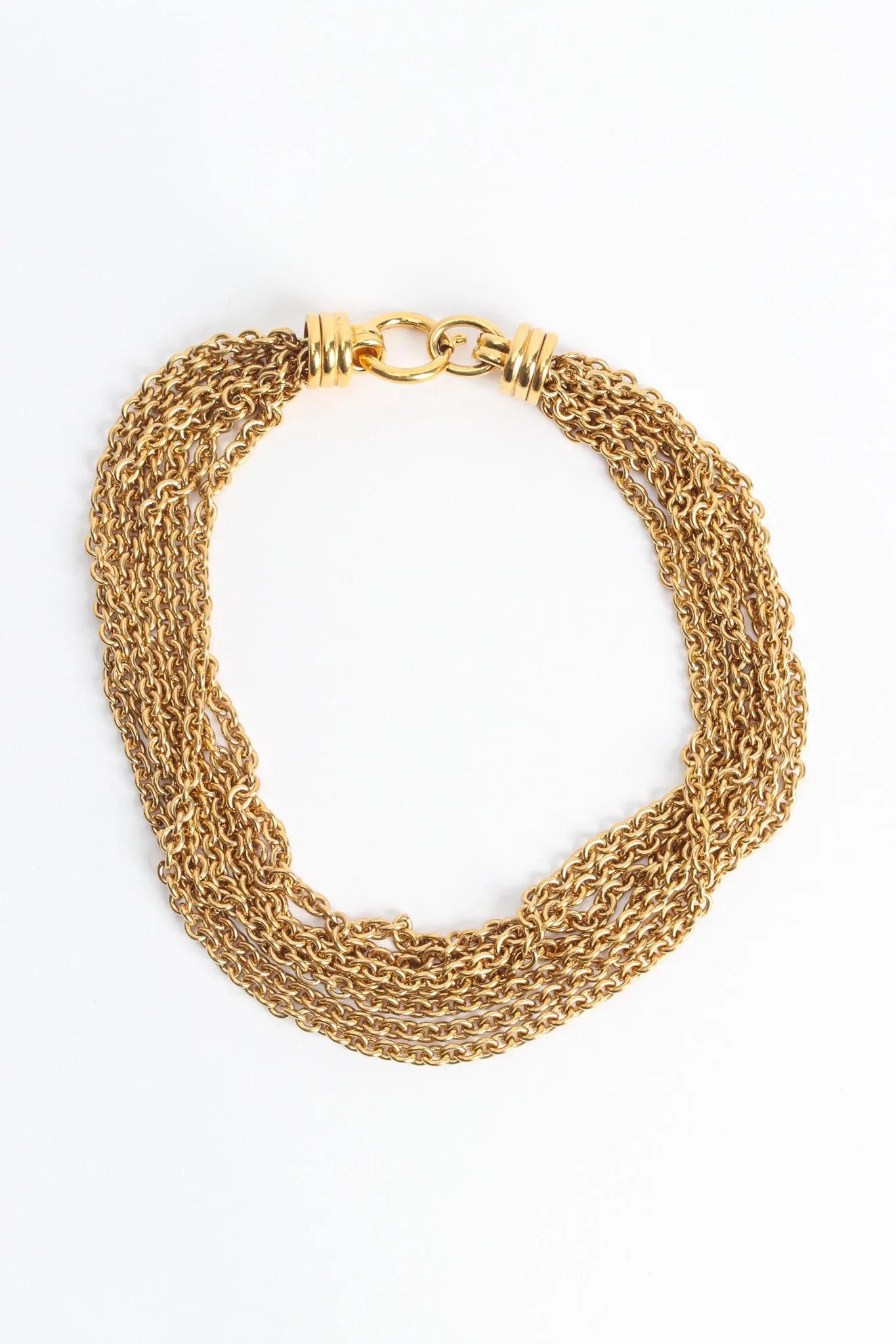 7 Strand Link Necklace