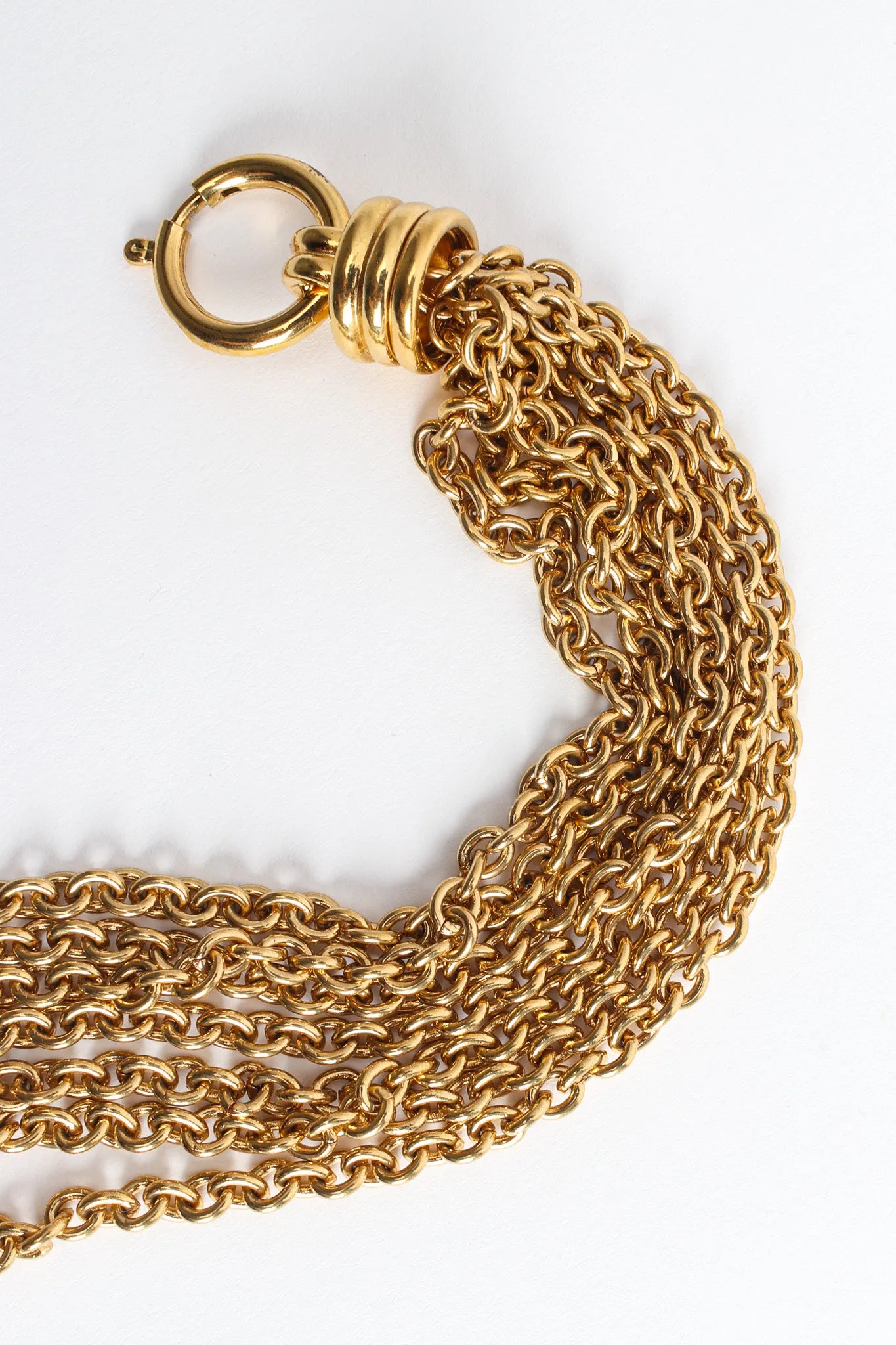 7 Strand Link Necklace