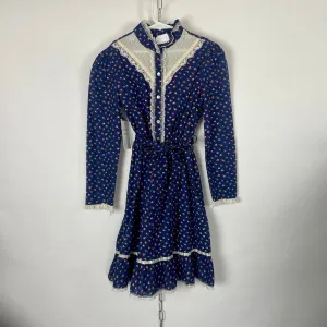 70s/80s Union made Gunne sax style dress