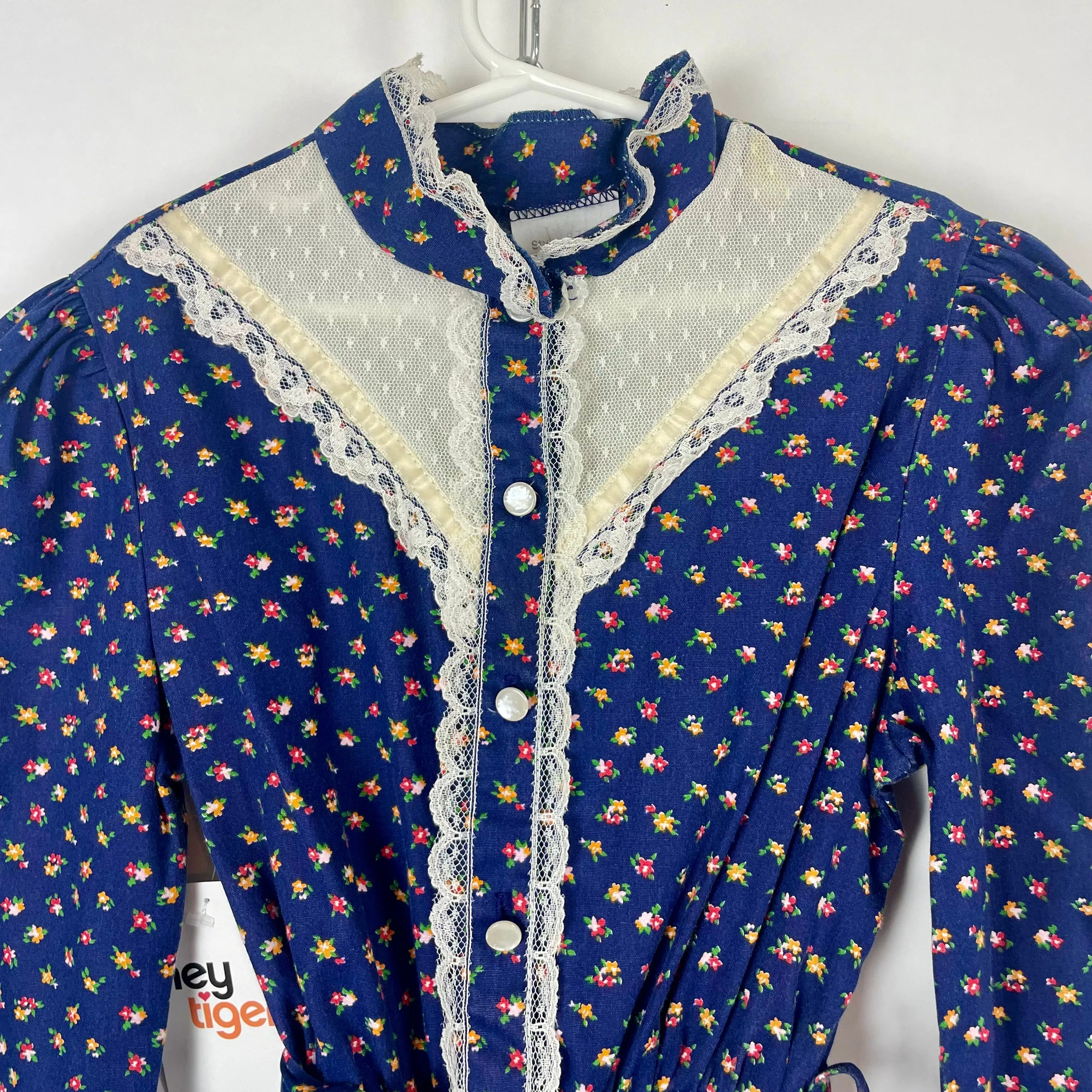 70s/80s Union made Gunne sax style dress