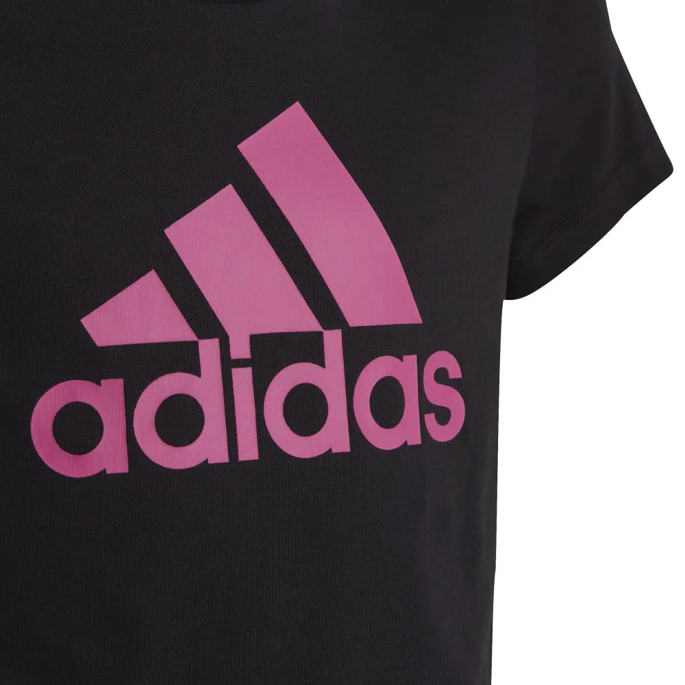 Adidas Girls Big Logo Tee