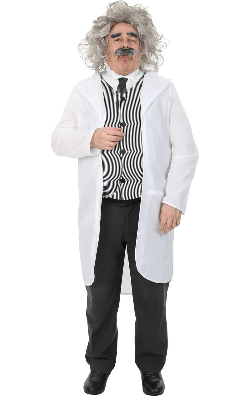 Adult Albert Einstein Scientist Costume