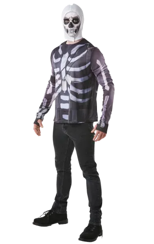 Adult Fortnite Skull Trooper Costume