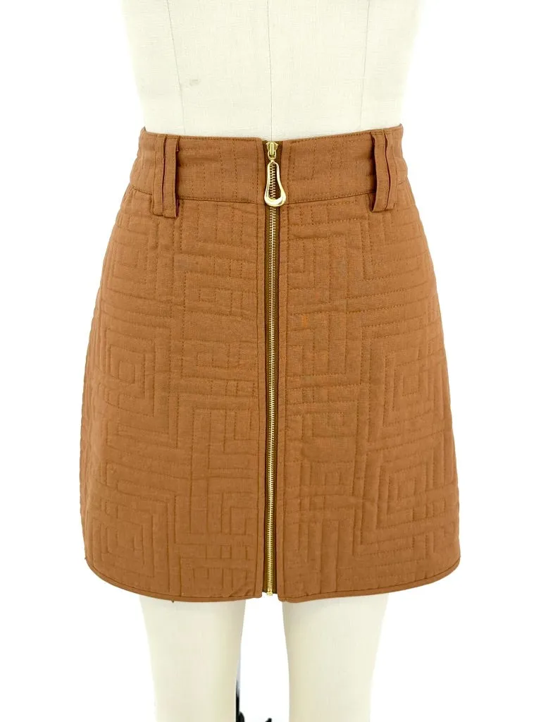 Aje Quilted Skirt Set