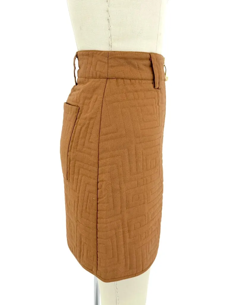 Aje Quilted Skirt Set