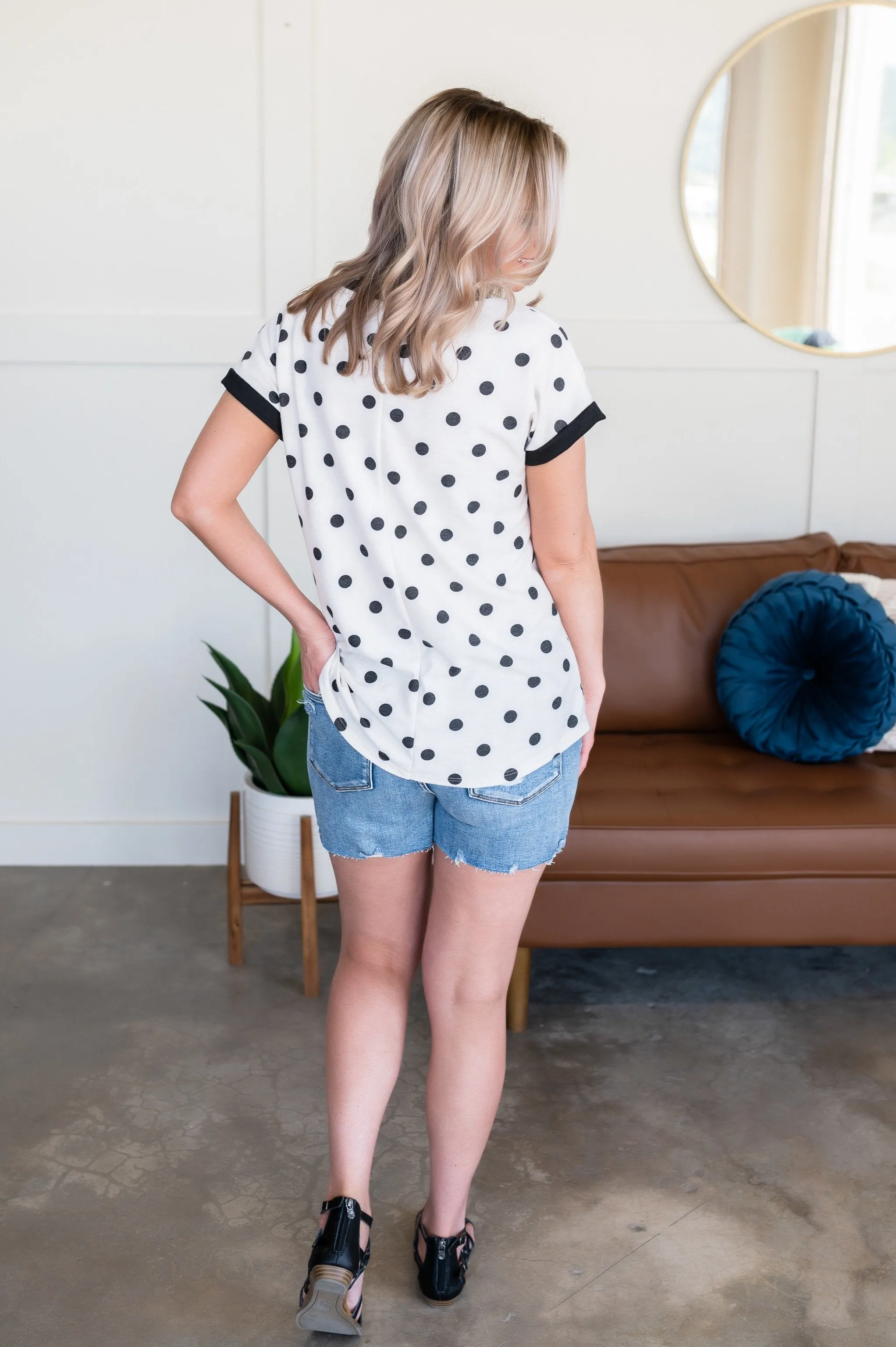 All In Good Fun Polkadot Top