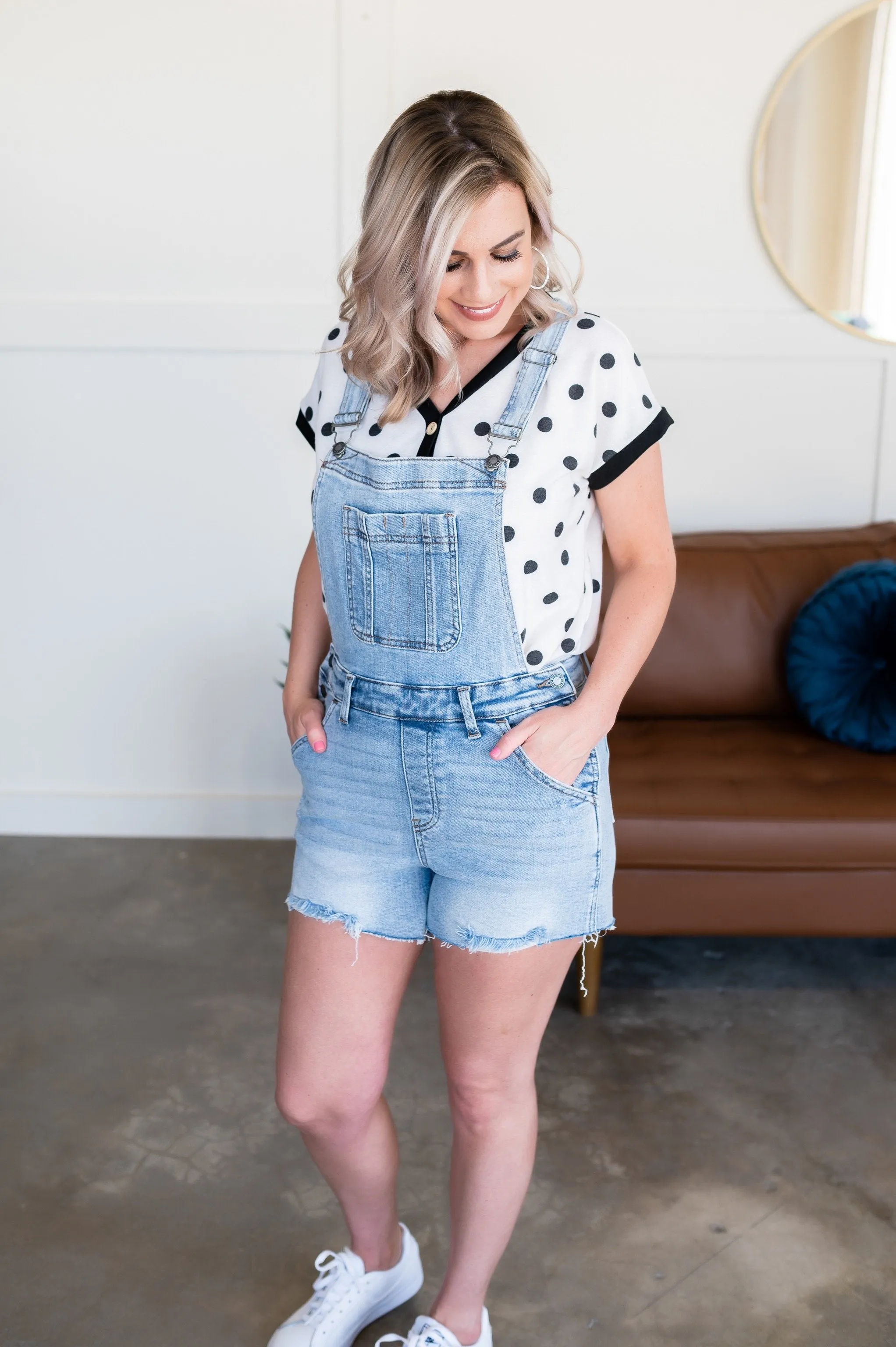 All In Good Fun Polkadot Top