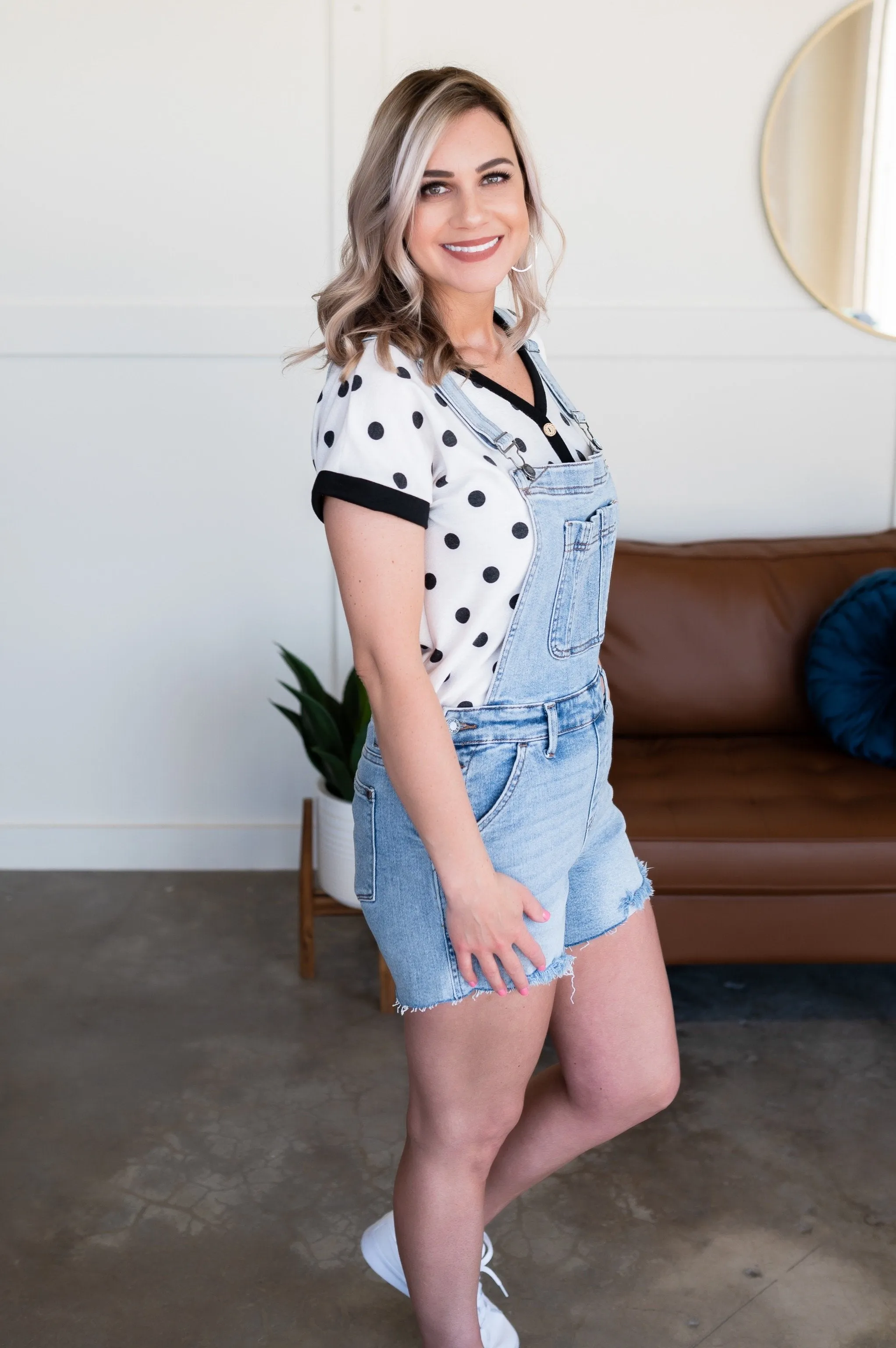 All In Good Fun Polkadot Top