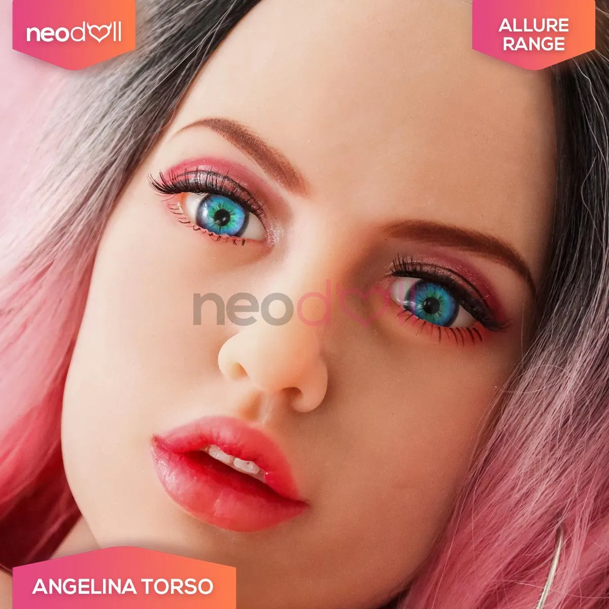 Allure Sex Doll Torso - Angelina Head & Torso - Tan