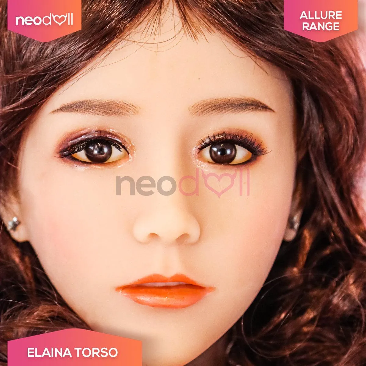 Allure Sex Doll Torso - Elaina Head & Torso - Tan