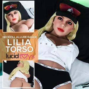 Allure Sex Doll Torso - Lilia Head & Torso - Tan