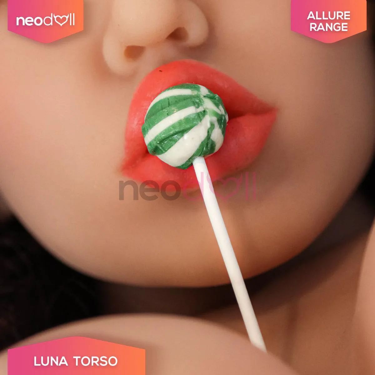 Allure Sex Doll Torso - Luna Head & Torso - Tan
