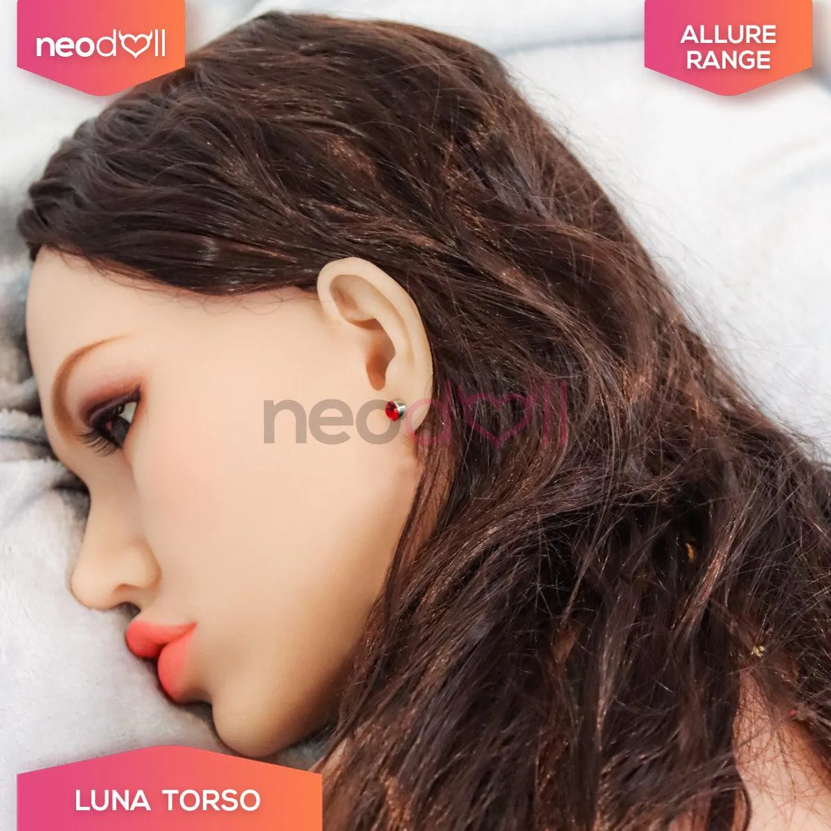 Allure Sex Doll Torso - Luna Head & Torso - Tan