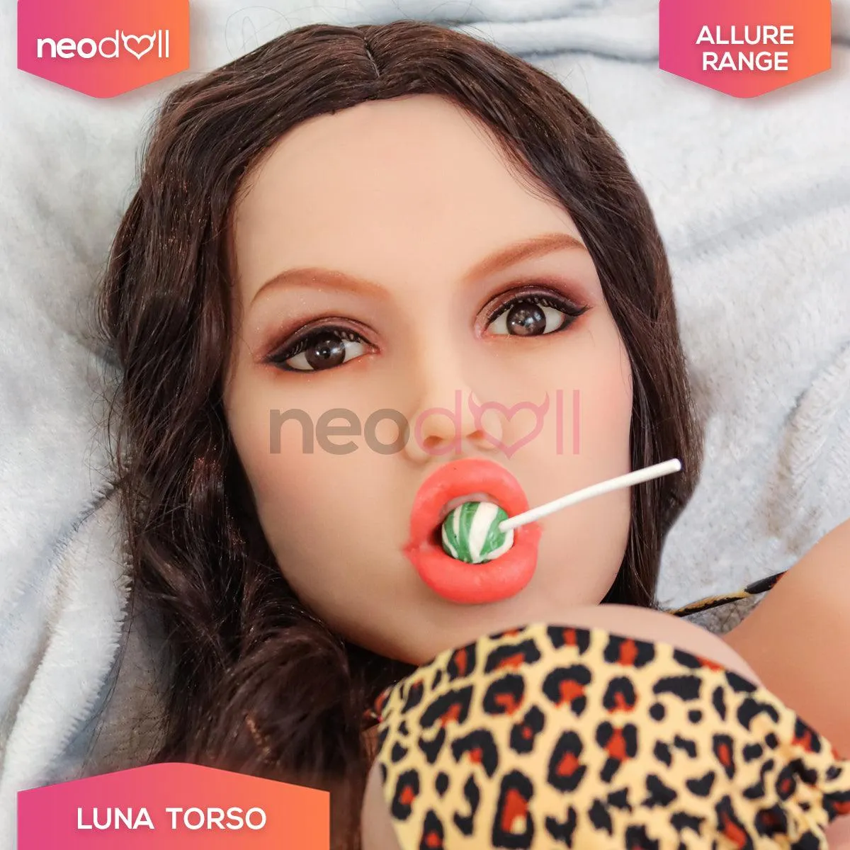 Allure Sex Doll Torso - Luna Head & Torso - Tan