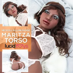 Allure Sex Doll Torso - Maritza Head & Torso - Black