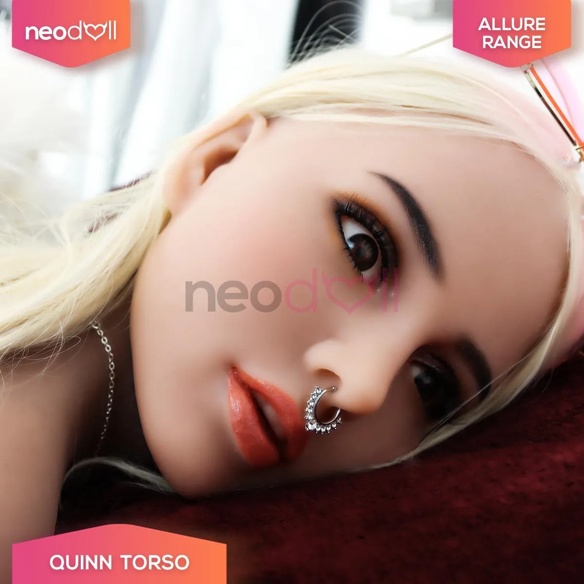 Allure Sex Doll Torso - Quinn Head & Torso - Tan