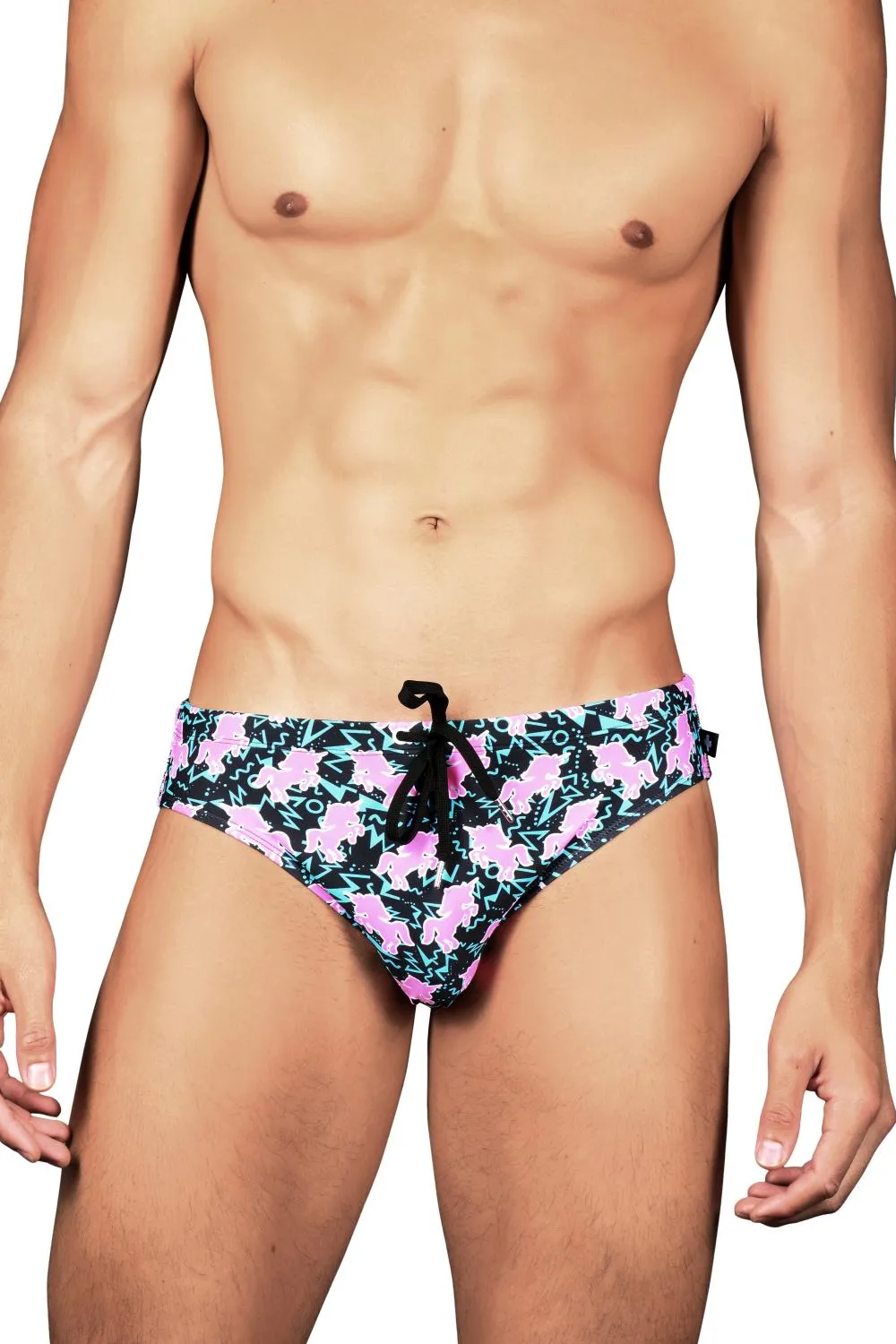 Andrew Christian Bikini Traje de Baño Unicornio Fantasía