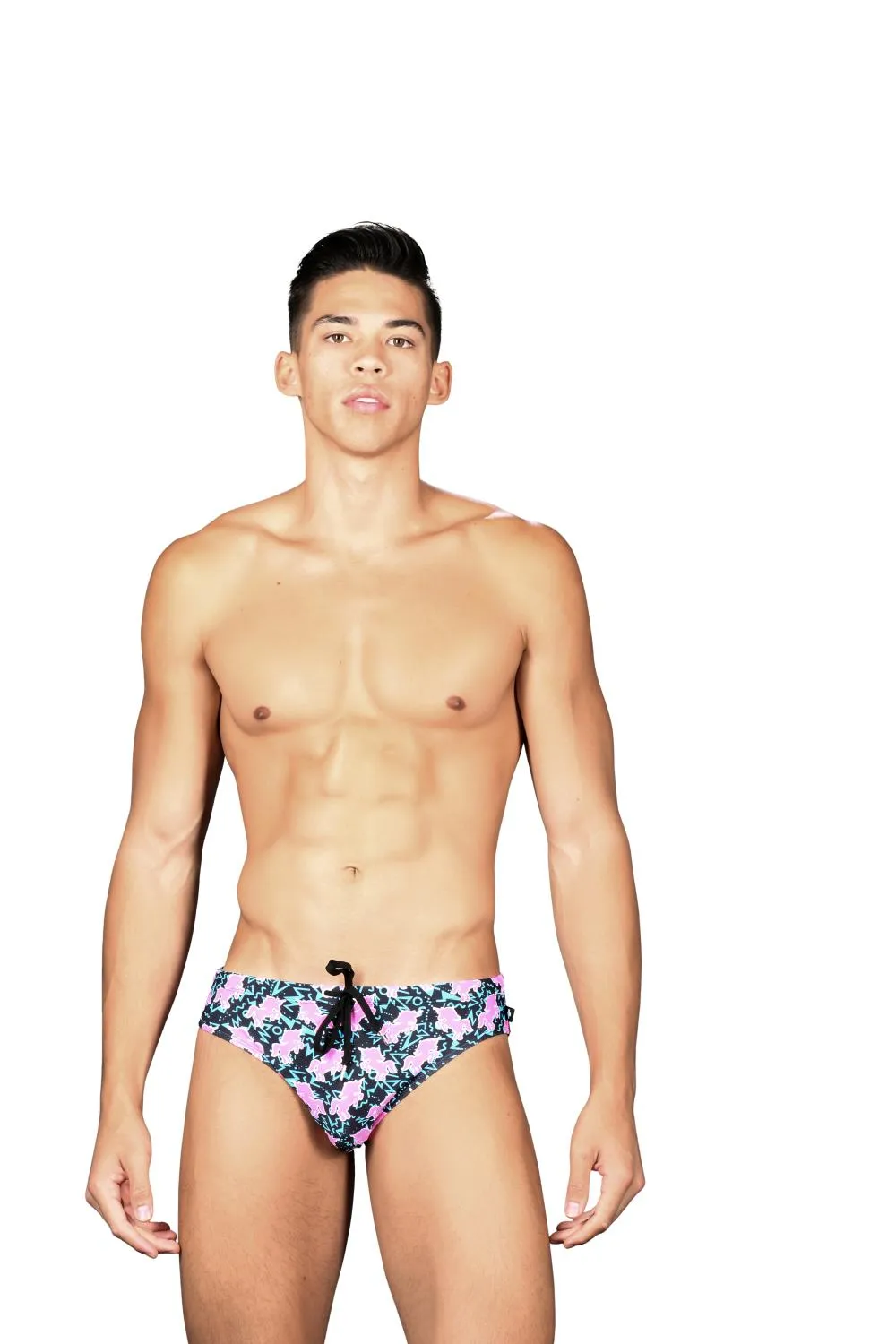 Andrew Christian Bikini Traje de Baño Unicornio Fantasía