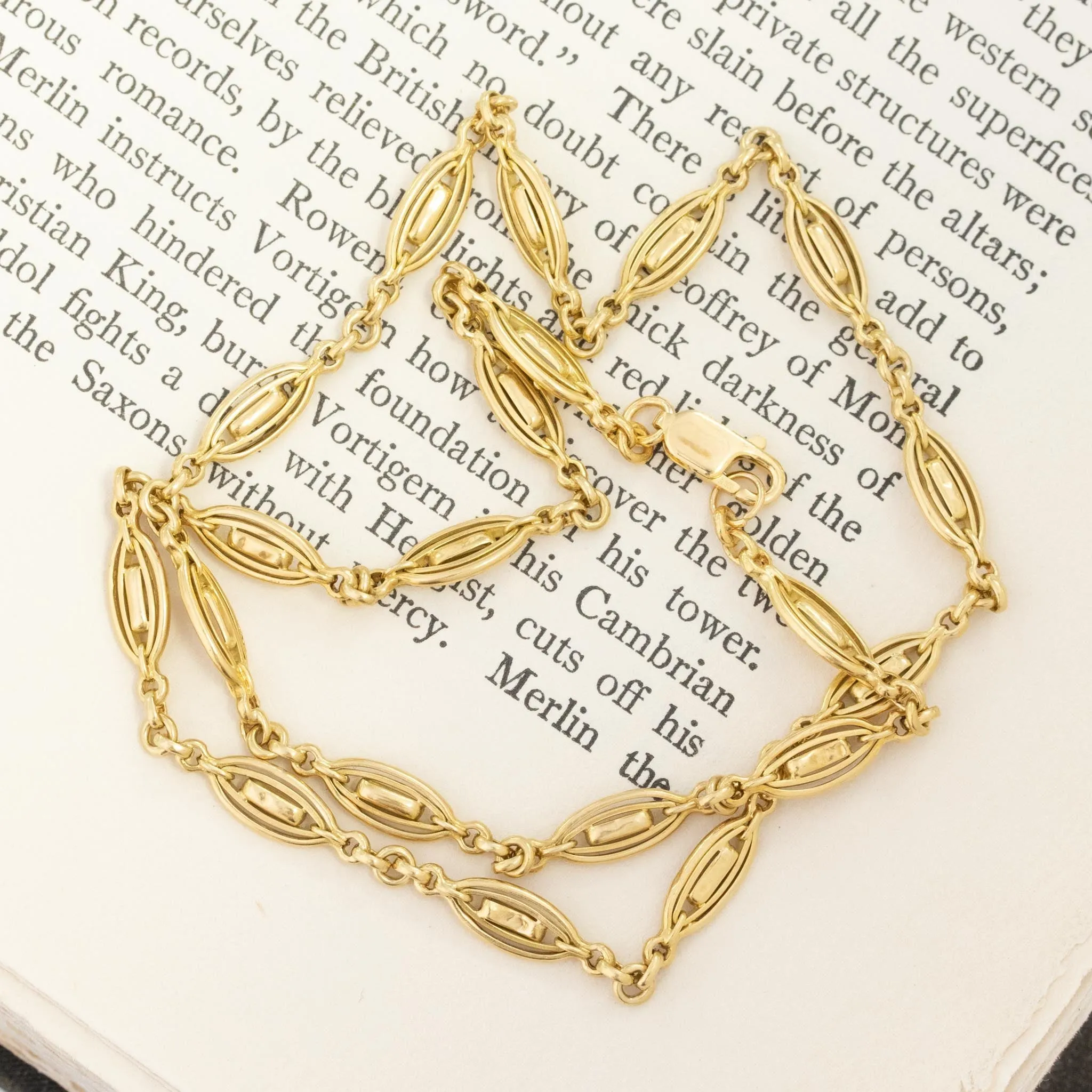 Antique Gold Chain, 18kt